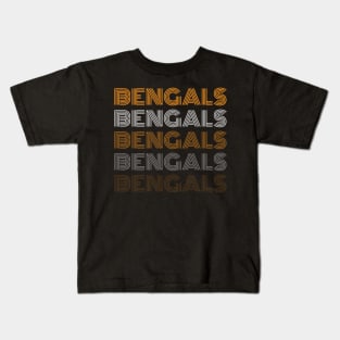 Bengals Bengals Bengals Kids T-Shirt